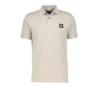 Stone Island Herren Poloshirt mit Bio-Baumwolle, sand, Gr. L