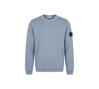 Stone Island Herren Sweatshirt aus Baumwolle, blau, Gr. M