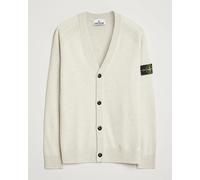 Stone Island Knitted Geelong Wool Cardigan Ivory Melange Beige M