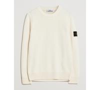 Stone Island Knitted Lambswool Crew Neck Ivory Weiß M