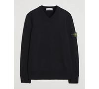 Stone Island Knitted Lambswool V-Neck Black Schwarz L