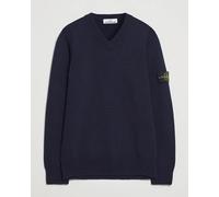 Stone Island Knitted Lambswool V-Neck Navy Blau XL