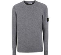 Stone Island - Lambswool Sweater With Detailed Stitching - Größe XL - grau