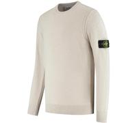 Stone Island - Logo Badge Sweater - Größe M - beige