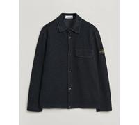 Stone Island Micro Bouclé Overshirt Navy Blue Blau S