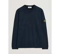 Stone Island Micro Stitch Soft Organic Cotton Crewneck Navy Blau M
