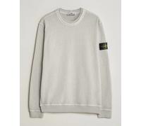 Stone Island Old Dyed Cotton Sweatshirt Pearl Grey Grau L