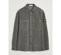 Stone Island Organic Cotton Cord Overshirt Grey Grau XL