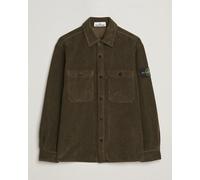 Stone Island Organic Cotton Cord Overshirt Military Green Grün M