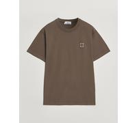 Stone Island Organic Cotton Fissato Effect T-Shirt Umber Braun M