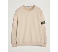 Stone Island Organic Cotton Fleece Arm Pocket Sweatshirt Desert Beige L
