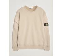 Stone Island Organic Cotton Fleece Arm Pocket Sweatshirt Desert Beige M