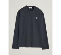 Stone Island Organic Cotton Jersey Long Sleeve T-Shirt Navy Blue Blau L