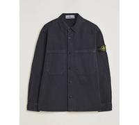 Stone Island Organic Panama Cotton Overshirt Ink Blau M