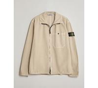 Stone Island Organic Panama Cotton Shirt Jacket Desert Beige S