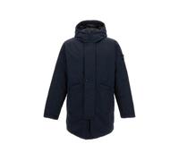 Stone Island - Padded Hooded Parka With Front Zip - Größe M - blau