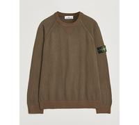 Stone Island Raw Hand Organic Cotton Raglan Crewneck Umber Braun L