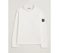 Stone Island RAW Knitted Cotton Crew Neck Natural Weiß L