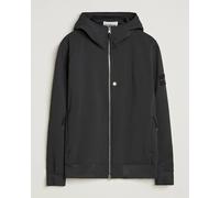 Stone Island Soft Shell Re-Dyed Lined Hood Jacket Black Schwarz L