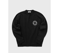 Stone Island Cotton Fleece Printed Logo Sweatshirt Black Schwarz M