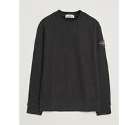 Stone Island Vanisé Brushed Heavy Cotton Sweatshirt Black Schwarz L