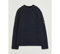 Stone Island Vanisé Full Rib Wool Crew Neck Navy Blau M