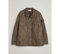 Stone Island Waxed Pigment Cotton Tela Field Jacket Umber Braun S