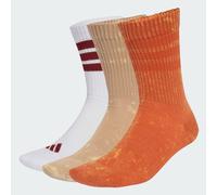 Stonewash Crew Socken, 3 Paar Fox Orange / Warm Sandstone / White 43-45
