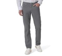 5-Pocket-Jeans STOOKER MEN "Frisco Print Straight Fit Jeans", Herren, Gr. 36, Länge 30, grau (grau structure aop), Twill, 99% Baumwolle, 1% Elasthan, straight fit lang, Jeans 5-Pocket-Jeans, Straight 