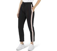 Sporthose STOOKER WOMEN "JUDY 30" Galon Sweathose", Damen, Gr. 48/50, schwarz, angeraute Sweatware, 100% Polyester, gerade lang, Hosen Sporthose, Sporthose Regular Fit Sport Baumwolle für Damen (99942