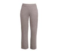 Schlupfhose STOOKER WOMEN "Mary Jersey Wide leg fit", Damen, Gr. 42, Länge 30, beige (beige minimal), Jersey, 67% Viskose, 27% Polyamid, 6% Elasthan, weit lang, Hosen Schlupfhose, Wide Leg Fit Casual 