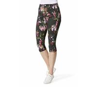 STOOKER Print Capri Hose Damen 7/8-hose Skinny Fit Baumwolle clean wash konisch 7/8-Länge