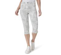 STOOKER Print Capri Hose Damen 7/8-hose Skinny Fit Baumwolle clean wash konisch 7/8-Länge