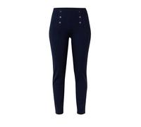 Leggings STOOKER WOMEN "SIENNA Jerseyhose", Damen, Gr. 48/50, blau (navy blazer), Jersey, 67% Viskose, 27% Polyamid, 6% Elasthan, eng lang, Hosen Leggings, Damenhose Slim Fit Knitterfreie Jersey für D