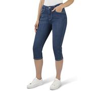 Stooker Tahiti Stretch Capri Jeans Hose Slim Fit Damen Bermuda 7/8 Hose - Blue Denim (W40 L53, 7372 - Blue Denim)