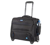 LIGHTPAK Business Laptop Trolley RPET, schwarz Präzisionslaufrollen, Tragegriff,
