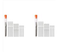 Stopfnadel, Nähnadel mit großem Öhr, in transparenter Röhre