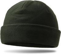 Storfisk fishing & more Thinsulate Herren Thermo Fleece Rollmütze aus 3M-Material, gefüttert, extra dick und weich, Farbe :Oliv