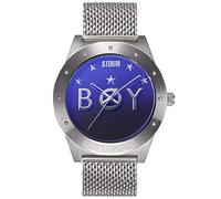 STORM Boy Star, London Armbanduhr, Limitierte Auflage 2000 Stück Weltweit, Herrenuhr, Edelstahlgehäuse, hochwertiges Mineralglas, 5 bar Wasserdicht (Lazer Blue)