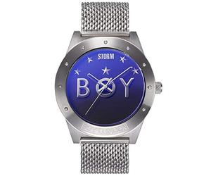 STORM Boy Star, London Armbanduhr, Limitierte Auflage 2000 Stück Weltweit, Herrenuhr, Edelstahlgehäuse, hochwertiges Mineralglas, 5 bar Wasserdicht (Lazer Blue)