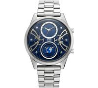 STORM London Globe-X Blue, Herrenuhr, Dual-Time Funktion, 5 bar Wasserdicht, Edelstahlgehäuse, Mineralglas, 47441/B