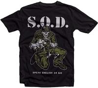 Stormtroopers of Death-S.O.D.-Crossover Thrash Band T-Shirt Black M