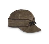 Stormy Kromer Waxed Cotton Cap - Lightweight Fall Hat with Earflaps
