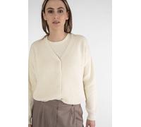 STORY OF MINE Verkürzte Strickjacke aus Bio-Baumwolle creme weiß L