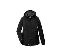 STOY Damen Funktionsjacke mit abzippbarer Kapuze - Große Größen STW 9 WMN JCKT, schwarz, 52, 39795-000