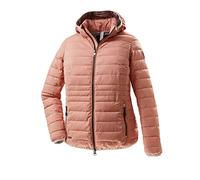 STOY Damen Jacke in Daunenoptik/Steppjacke mit abzippbarer Kapuze - große größen STS 17 WMN QLTD JCKT, koralle, 46, 38228-000