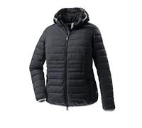 STOY Damen Jacke in Daunenoptik/Steppjacke mit abzippbarer Kapuze große größen STS 17 WMN QLTD JCKT, dunkelnavy, 48, 38228-000