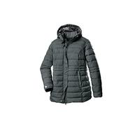 STOY Damen Jacke in Daunenoptik/Steppjacke mit abzippbarer Kapuze STW 11 WMN QLTD JCKT, dunkel blaugrün, 48, 38825-000
