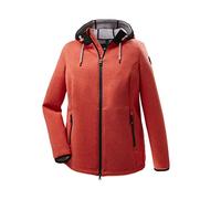 STOY Damen Scuba Jacke mit Kapuze - große größen STS 1 WMN JCKT, rot, 44, 38098-000
