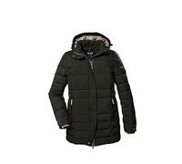 STOY Damen Steppjacke mit abzippbarer Kapuze - Große Größen STW 6 WMN QLTD JCKT, dunkeloliv, 52, 39791-000